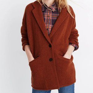 Madewell Textured Wool Blazer Sweater Jacket Size Small | Size Small